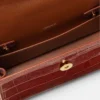Medusa 95 Kleine Handtasche mit Krokodillederoptik und Tragegriff