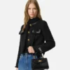 Medusa 95 Kleine Handtasche mit Krokodillederoptik und Tragegriff