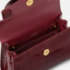 Medusa 95 Kleine Handtasche mit Krokodillederoptik und Tragegriff