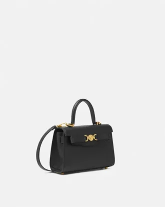 Medusa 95 Kleine Ledertasche mit Griff