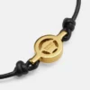 Medusa 95 Kristall-Lederarmband
