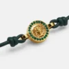 Medusa 95 Kristall-Lederarmband
