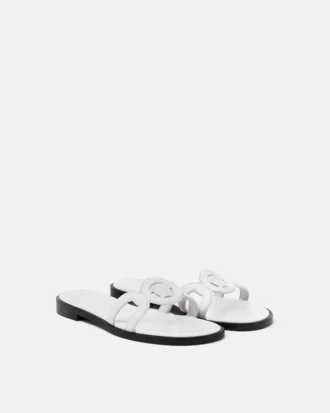 Medusa 95 Leder-Flatsandalen
