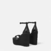 Medusa 95 Leder-Keilsandaletten 120 mm