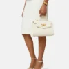 Medusa 95 Lederhandtasche mit Griff