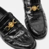 Medusa 95 Loafer mit Krokodilprägung