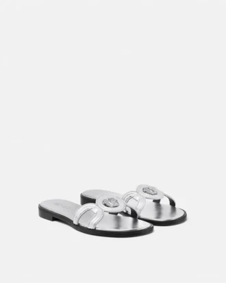 Medusa 95 Metallic-Flatsandalen