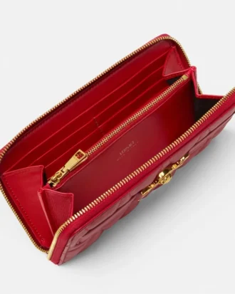 Medusa 95 Quilted Nappa Wallet