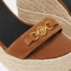 Medusa 95 Wildleder-Keilsandalen 120 mm