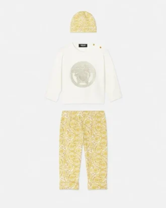 Medusa Baby-Set mit langärmeligem T-Shirt