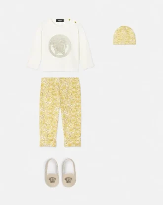 Medusa Baby-Set mit langärmeligem T-Shirt