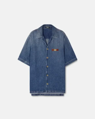 Medusa Biggie Denim-Hemd