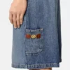 Medusa Biggie Denim-Shorts