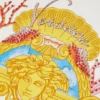 Medusa Coral Kids T-Shirt mit Nieten