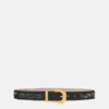 Medusa Heritage Nietengürtel aus Leder 3 cm