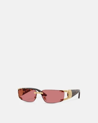 Medusa Honor Rechteckige Sonnenbrille