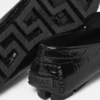 Medusa Leder-Halbschuhe