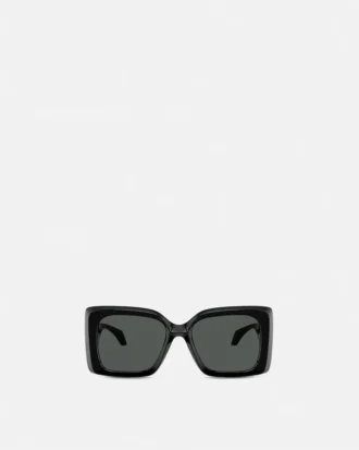 Medusa Plaque Maxi Sonnenbrille