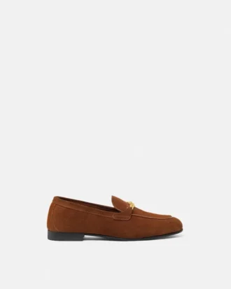 Medusa-Slipper aus Wildleder