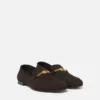 Medusa-Slipper aus Wildleder