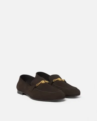 Medusa-Slipper aus Wildleder