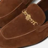 Medusa-Slipper aus Wildleder
