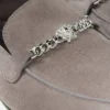 Medusa-Slipper aus Wildleder