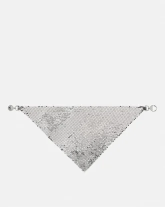 Metallgitter-Bandana-Halskette