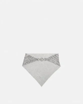 Metallgitter-Bandana-Halskette