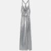 Metallgitter-Kleid