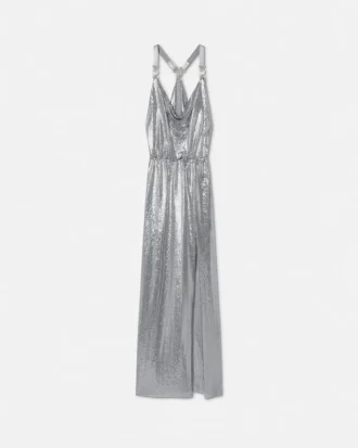 Metallgitter-Kleid