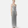 Metallgitter-Kleid