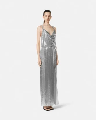 Metallgitter-Kleid