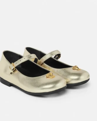 Metallic-Ballerinas für Kinder