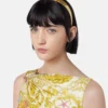 Metallisches Gianni Ribbon-Stirnband