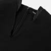 Midi-Kleid aus Stretch-Crêpe-Jersey