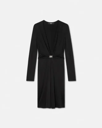 Midi-Kleid aus Viskose-Jersey