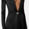 Midi-Kleid aus Viskose-Jersey