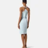 Midi-Kleid aus Viskose-Jersey
