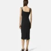 Midi-Kleid mit barocken Schnallen