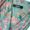 Midi-Kleid mit Neckholder und „Underwater Barocco”-Print
