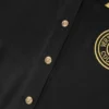 Midi-Polo-Kleid mit V-Emblem