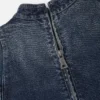 Mini-Kleid aus Denim mit institutionellem Logo