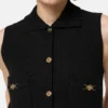 Mini-Kleid aus Kaschmir-Woll-Strick