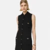 Mini-Kleid aus Kaschmir-Woll-Strick