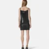 Mini-Kleid aus Metallgewebe