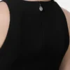 Mini-Kleid aus Stretch-Crêpe-Jersey