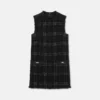 Mini-Kleid aus Tweed-Baumwolle