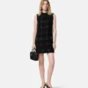 Mini-Kleid aus Tweed-Baumwolle