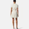 Mini-Kleid aus Tweed-Baumwolle